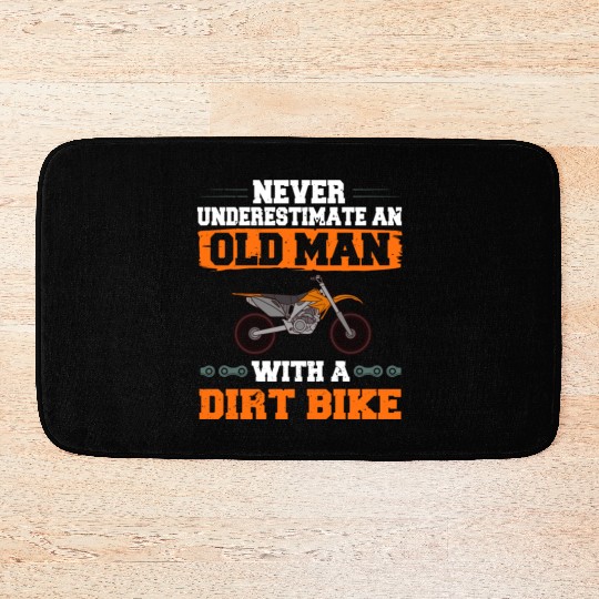 Dirt Bike Electric Motocross Riding MX Rider Bath Mats