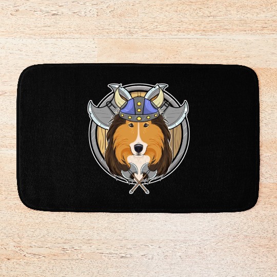 Collie I Valhalla I Viking Bath Mats