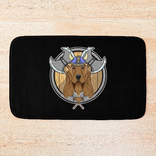 Cocker Spaniel I Valhalla I Viking Bath Mats