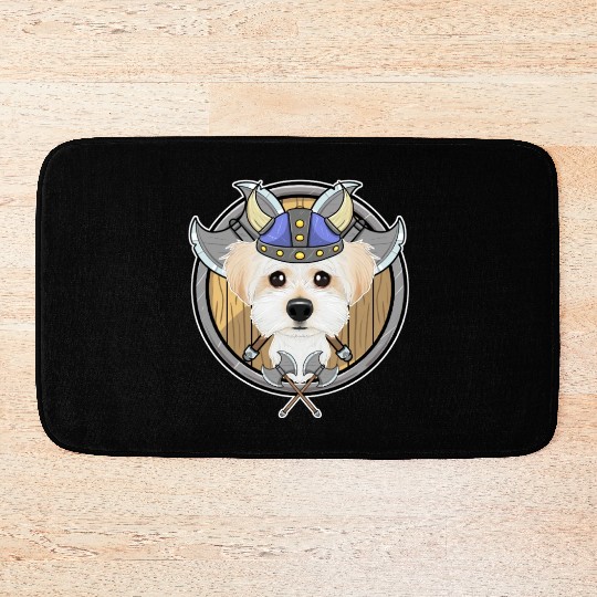 Maltese I Valhalla I Viking Bath Mats