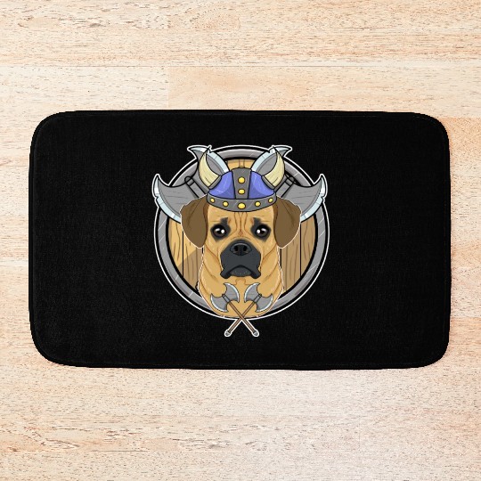 Puggle I Valhalla I Viking Bath Mats