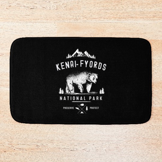 Alaska Bath Mats Men's Women Children USA North Pole