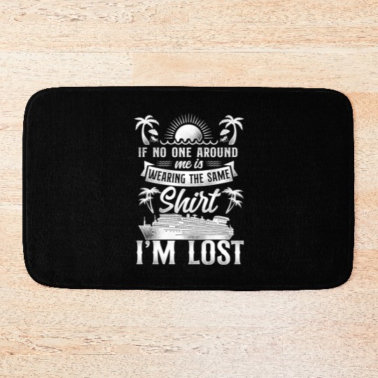 Cruise Ship Vacation Friends Bath Mats