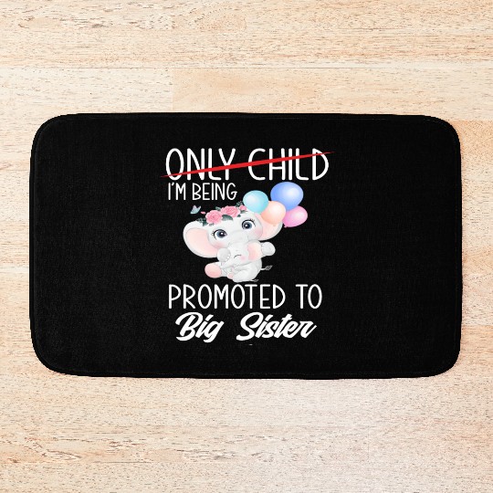 Only Child Sister Gift Child Bath Mats