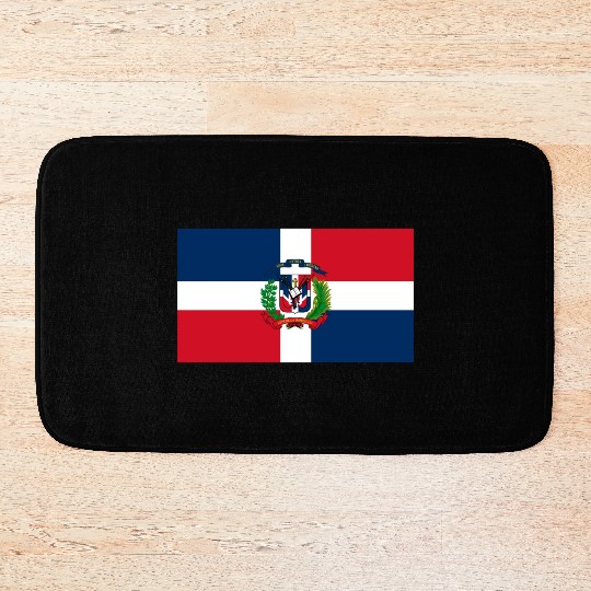 Dominican Republic flag phone case Bath Mats