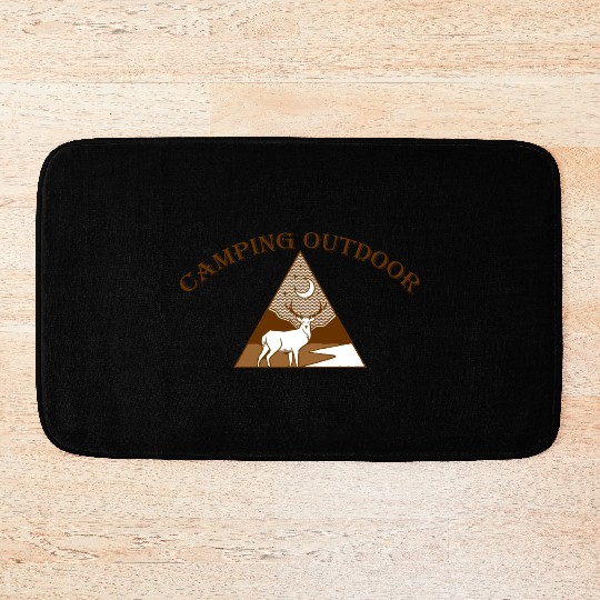 Camping Outdoor 1 Bath Mats