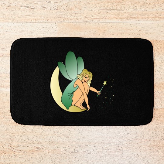 Fairy Half Moon Fantasy Bath Mats