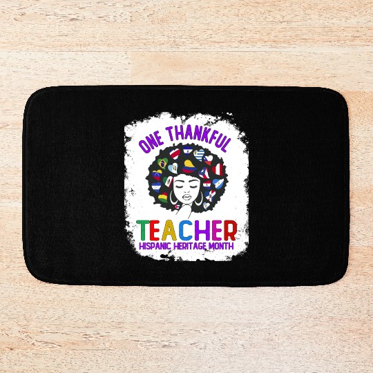 One Thankful Teacher, Hispanic Heritage month Bath Mats