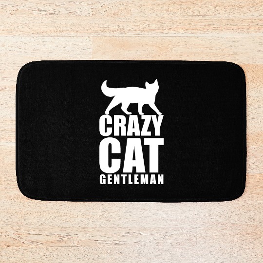 Crazy Cat Bath Mats