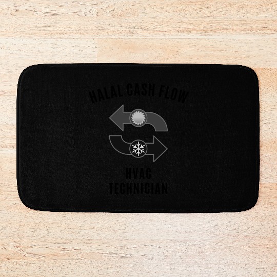 Halal Cash Flow - HVAC Black Bath Mats