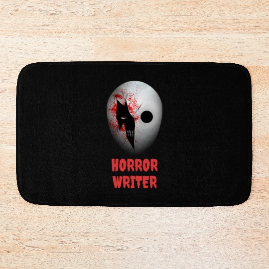 Horror Writer Halloween Costume Bath Mats