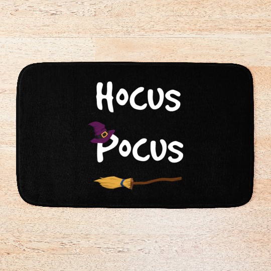 Hocus Pocus Halloween Witch Bath Mats