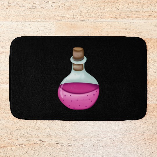 Halloween pink potion Bath Mats