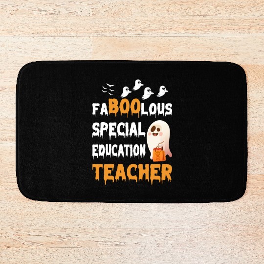 Faboolous Special Education Teacher-Halloween Bath Mats
