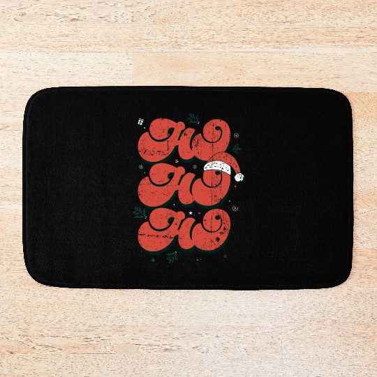 Ho ho ho Bath Mats