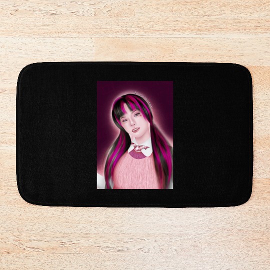 Yeji Itzy Draculaura Monster High Bath Mats