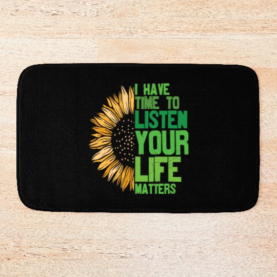 You Matter Motivational Sayings Bath Mats