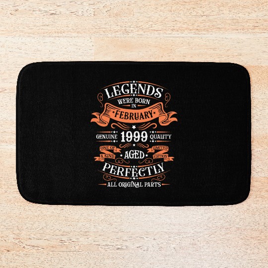 February 1999| February 1999 anniversary 1999 Bath Mats
