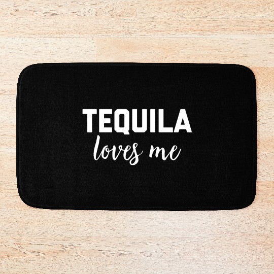 Tequila Loves Me Bath Mats