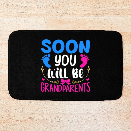 We Will Become Grandparents, Be Grandparents Bath Mats
