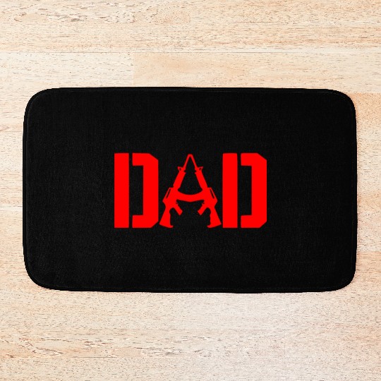 2A Dad ©WhiteTigerLLC.Com LIKE US ON FACEBOOK Bath Mats