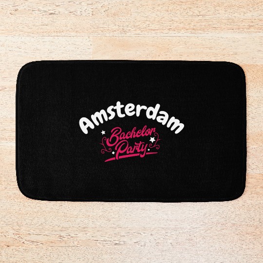 Bachelor Party Bath Mats Amsterdam Pre Wedding