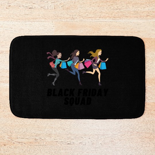Black Friday Squad Bath Mats