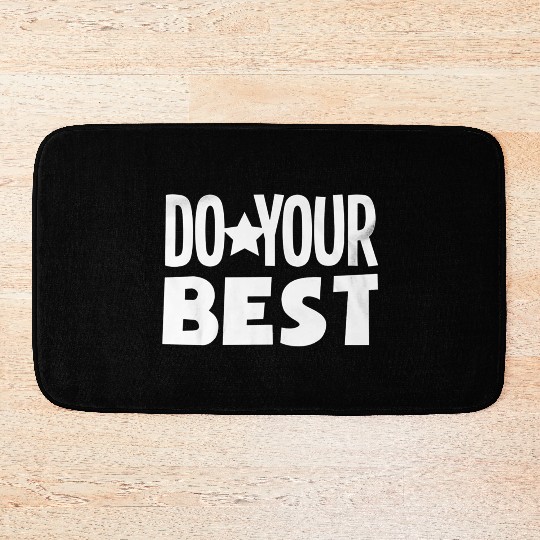 Do your best teacher education Bath Mats