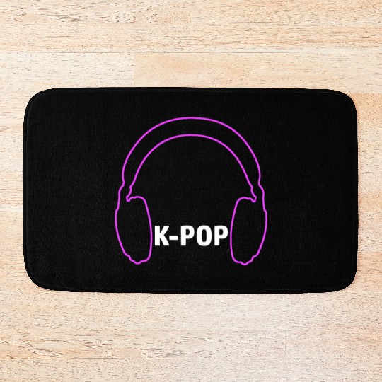 Kpop Style Korean Pop K-Pop Music Bath Mats