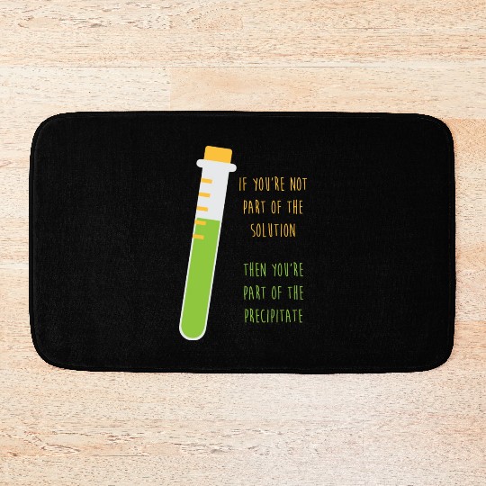 Chemist Chemistry Science Teacher Chemistry Joke Bath Mats