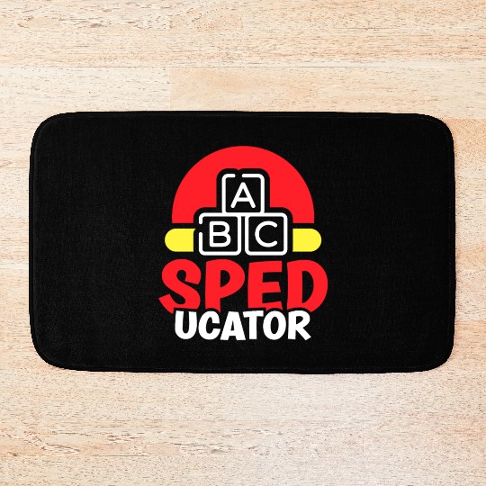 Speducator Sped Special Education Teacher Cute Bath Mats