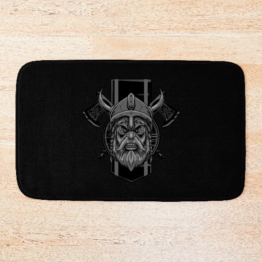 Viking Warrior Bath Mats