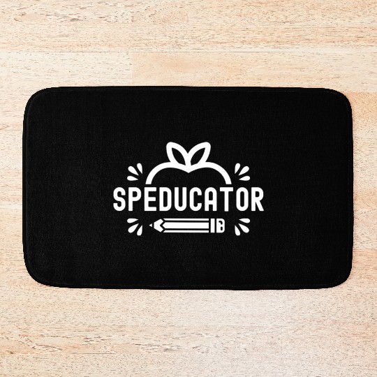 Speducator Cute Sped Special Education Teacher Bath Mats