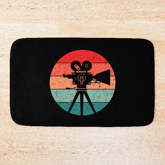 Film Maker Hollywood Movie Director cool Bath Mats