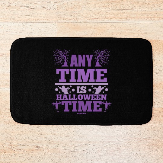 Halloween creep horror costume Bath Mats