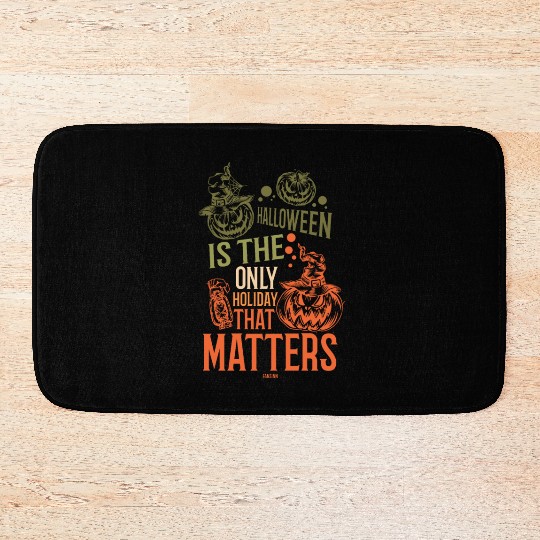 Halloween Horror Pumpkin Party Bath Mats