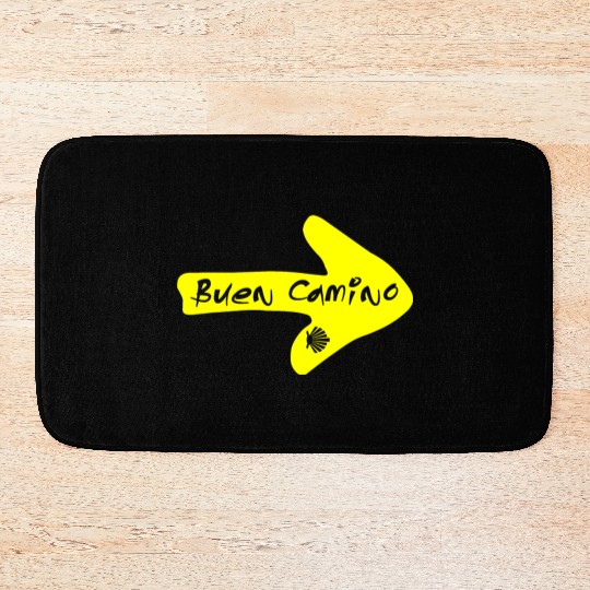 Buen Camino de Santiago Compostela Spain St James Bath Mats