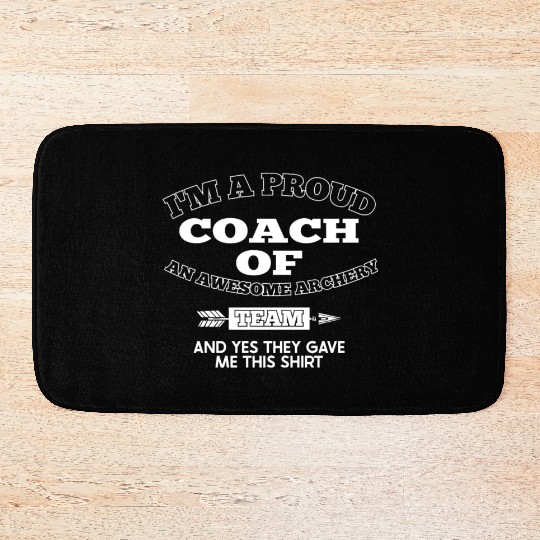Archery Archery Coach Bath Mats
