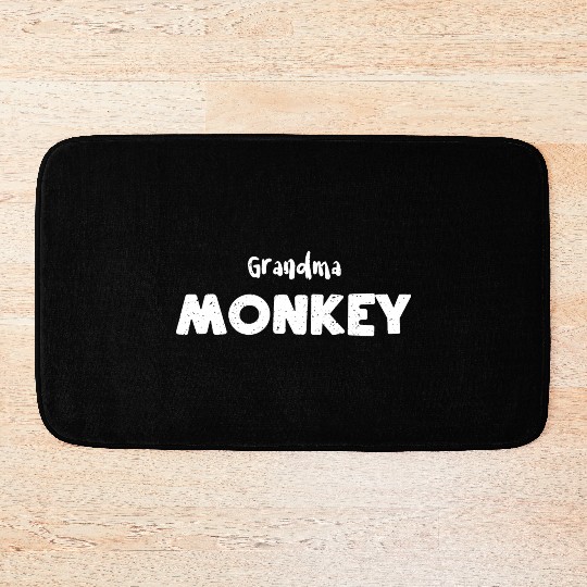 Grandma Monkey - Grandma Bath Mats