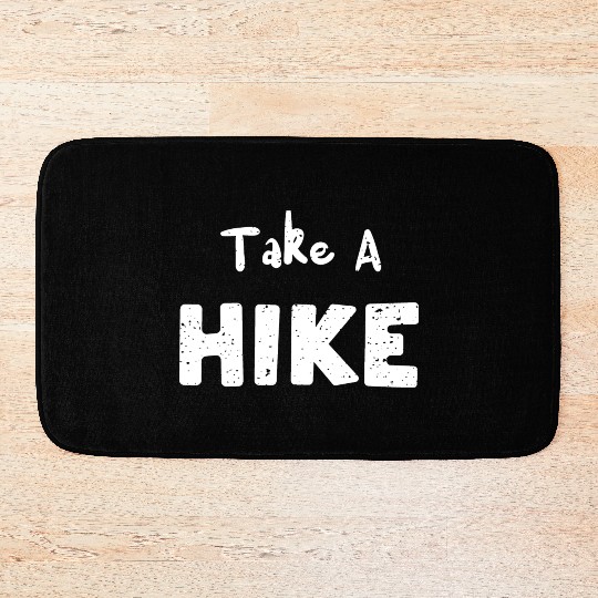 Take A Hike - Hiking Bath Mats