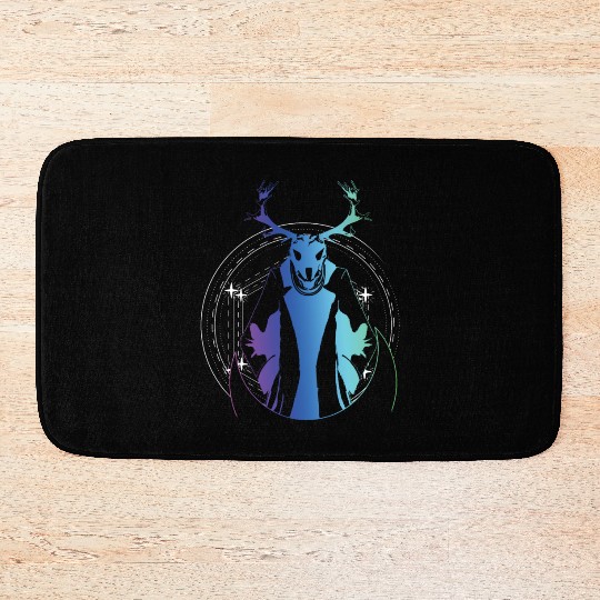 Wendigo Folk Creature Forest Devil Cryptid Bath Mats