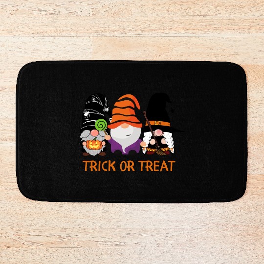 Trick or Treat Gnomes Bath Mats