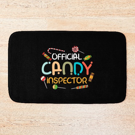 Halloween Costume Lollipop Official Candy Bath Mats