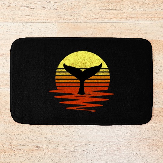 Save The Whales Nautical Ocean Killer Whale Sea Co Bath Mats