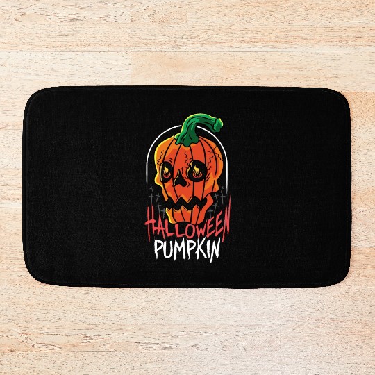 Halloween Pumpkin Party Lover Gift Bath Mats