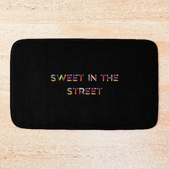 Sweet In The Street Zest Lemonade Citrus Lemon Bath Mats