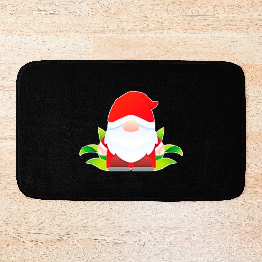 Christmas Cute Gnomes Bath Mats