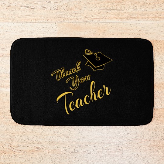 Thank You Teacher Bath Mats