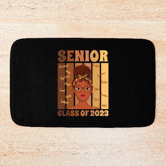 Senior Class Of 2023 Back To School Graduation Bath Mats