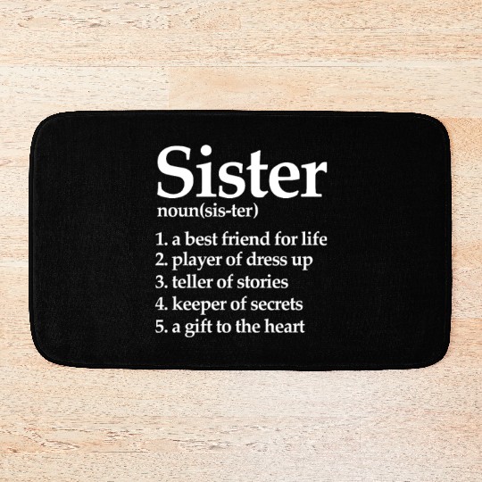 Sister Definition Bath Mats